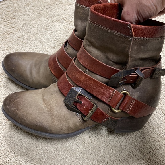 MJUS ankle leather boots size 7 - Picture 2 of 7